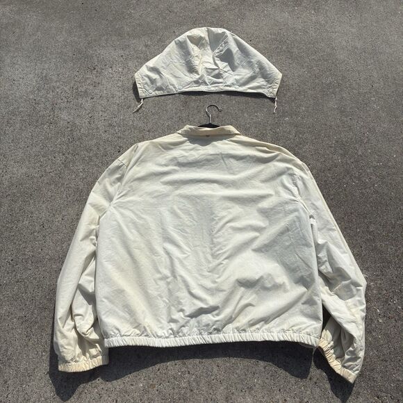 Vintage Polo Ralph Lauren Harrington Lined Jacket XL Removable Hood USA Made - Picture 7 of 15